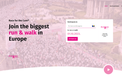 Registrujte se za utrku Race for the cure