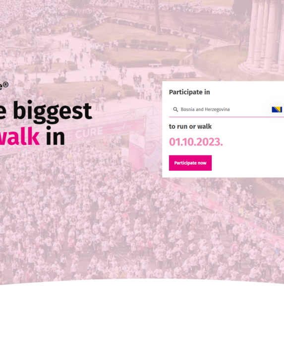 Registrujte se za utrku Race for the cure